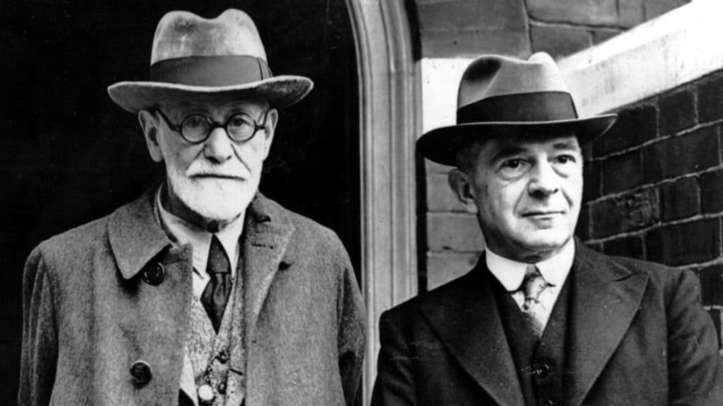 Sigmund Freud ed Ernest Jones