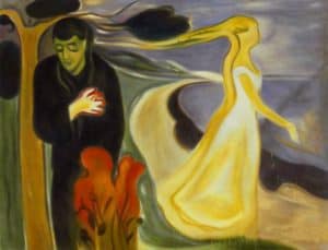 Edvard Munch - Separation (1896)