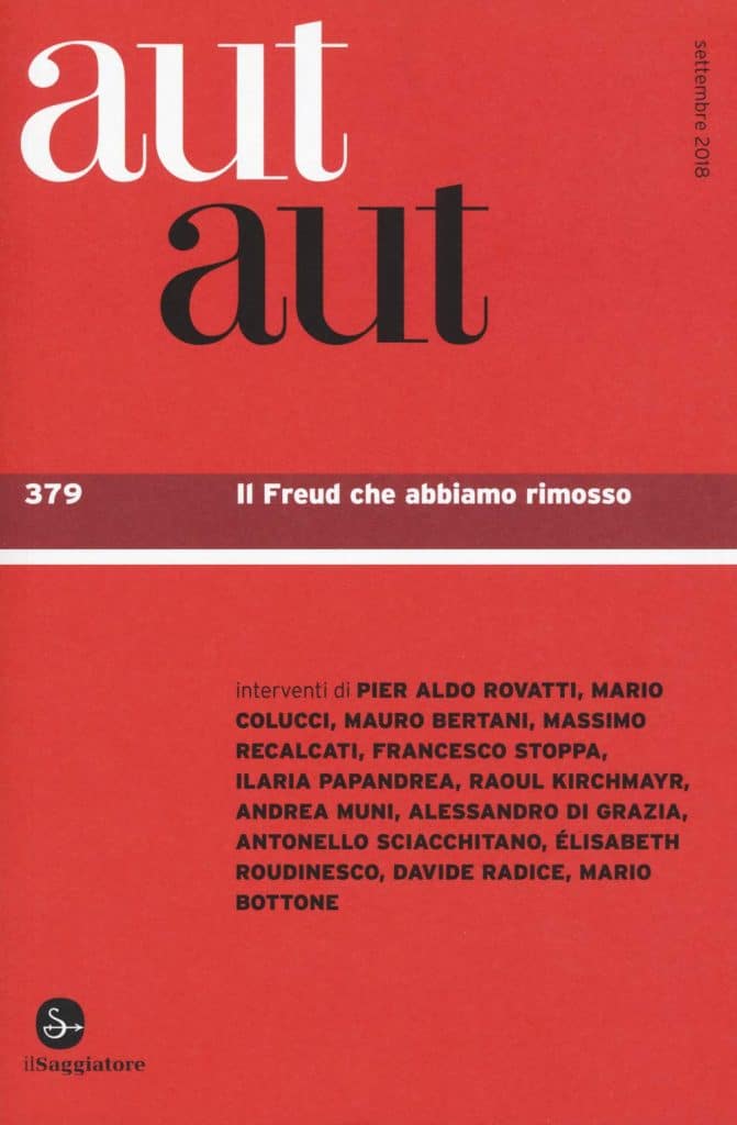 Copertina n. 379 di aut-aut