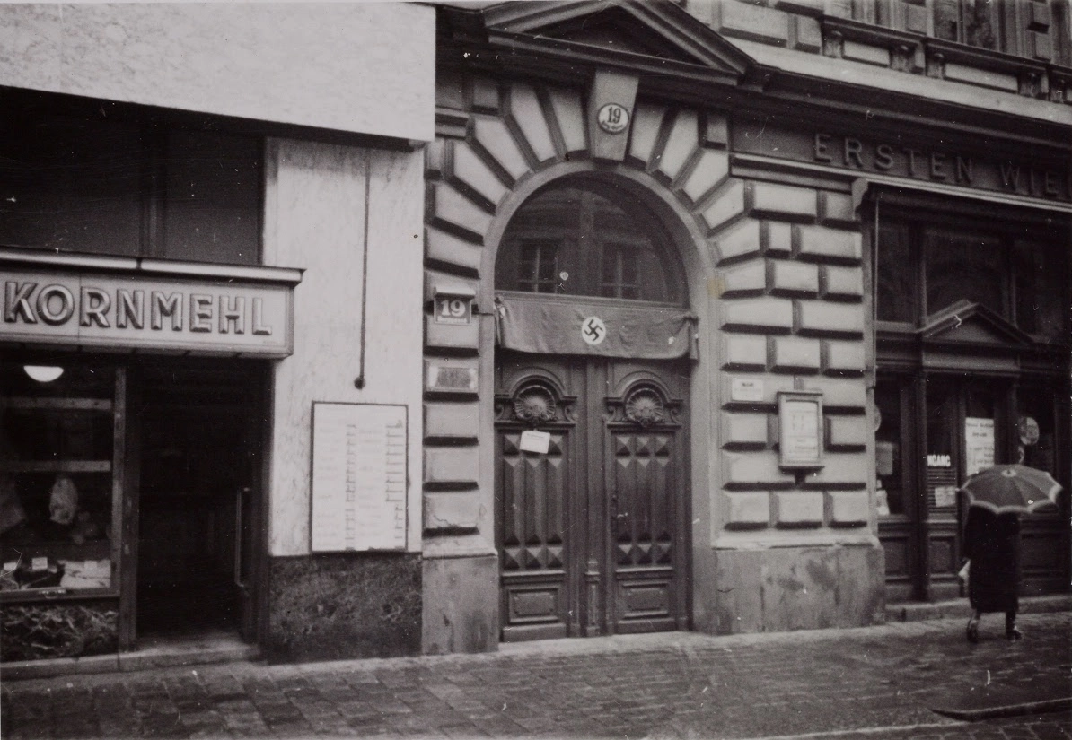La casa di Freud in Bergasse, 19 al tempo della Gestapo
