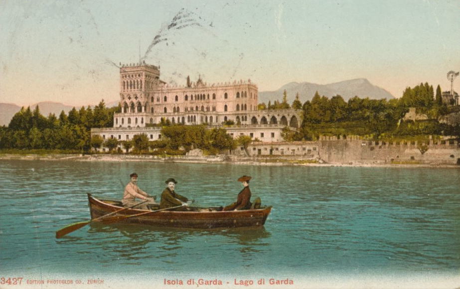 Cartolina di Freud da Isola di Garda