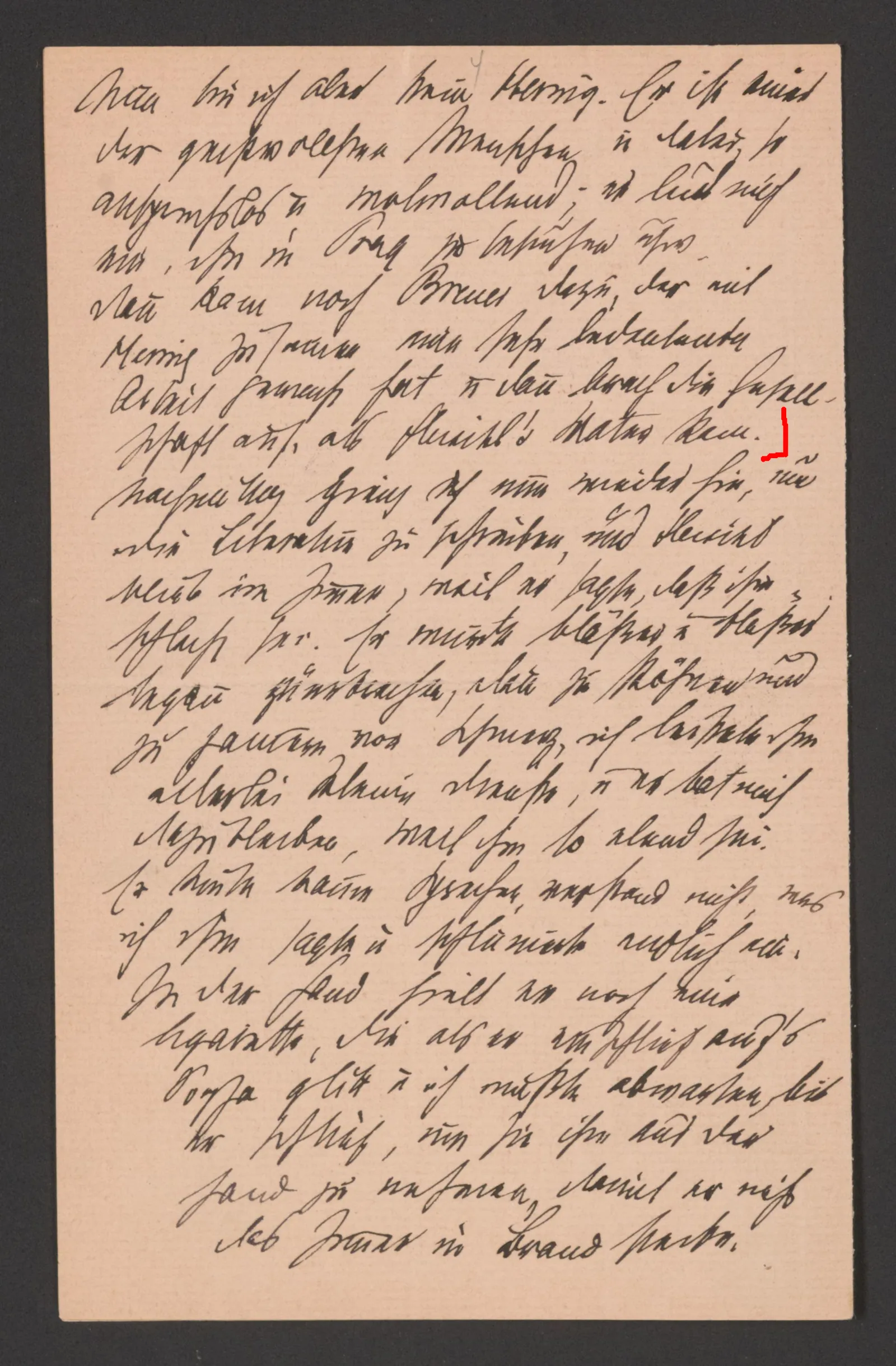  Lettera di Sigmund Freud a Martha Bernays del 27 maggio 1884, facciata 4