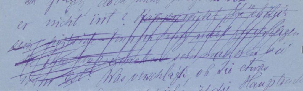 Freud. Lettera della maturità. Sesta facciata